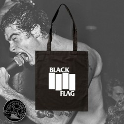 Bolso tote bag Black Flag