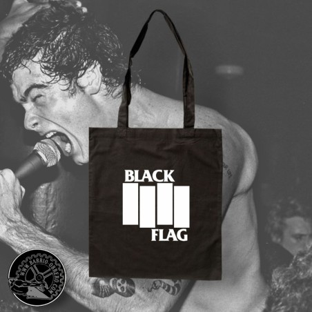 Bolso tote bag Black Flag