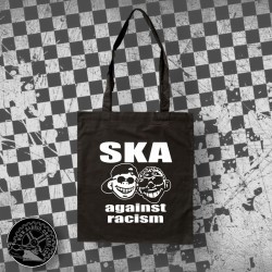 Ska against racism tote bag