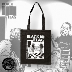 Bolso tote bag Black Flag
