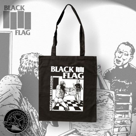 Bolso tote bag Black Flag