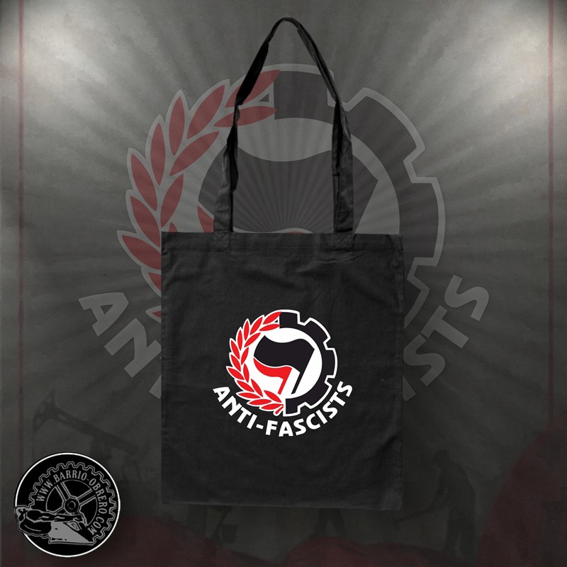 Bolso tote bag Anti-fascists