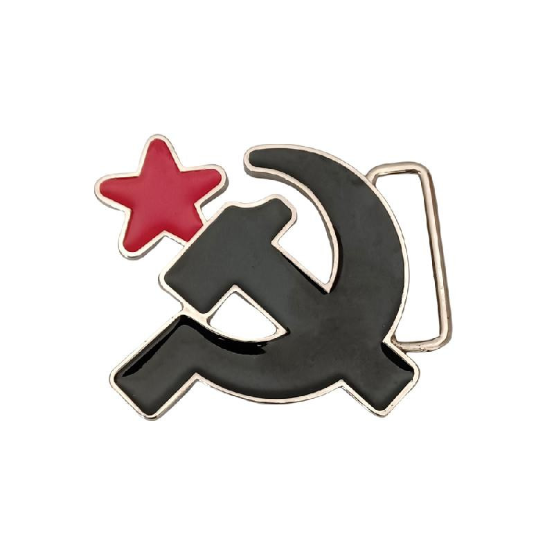 Hammer and sickle buckle
