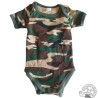 Camouflage baby bodysuit