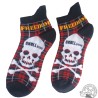 Pair of tartan skull socks