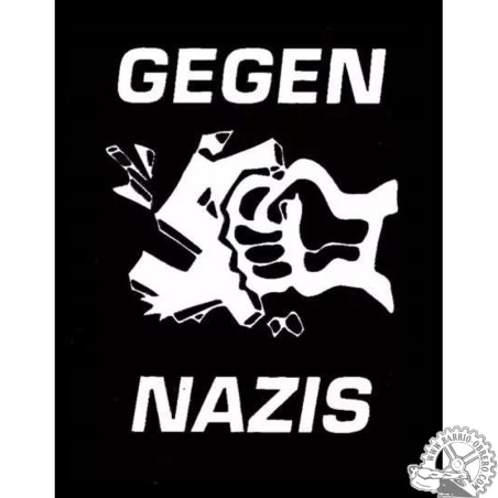 Gegen Nazi vinyl adhesive