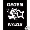 Gegen Nazi vinyl adhesive