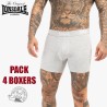 Pack 4 boxers of 2 colors Lonsdale