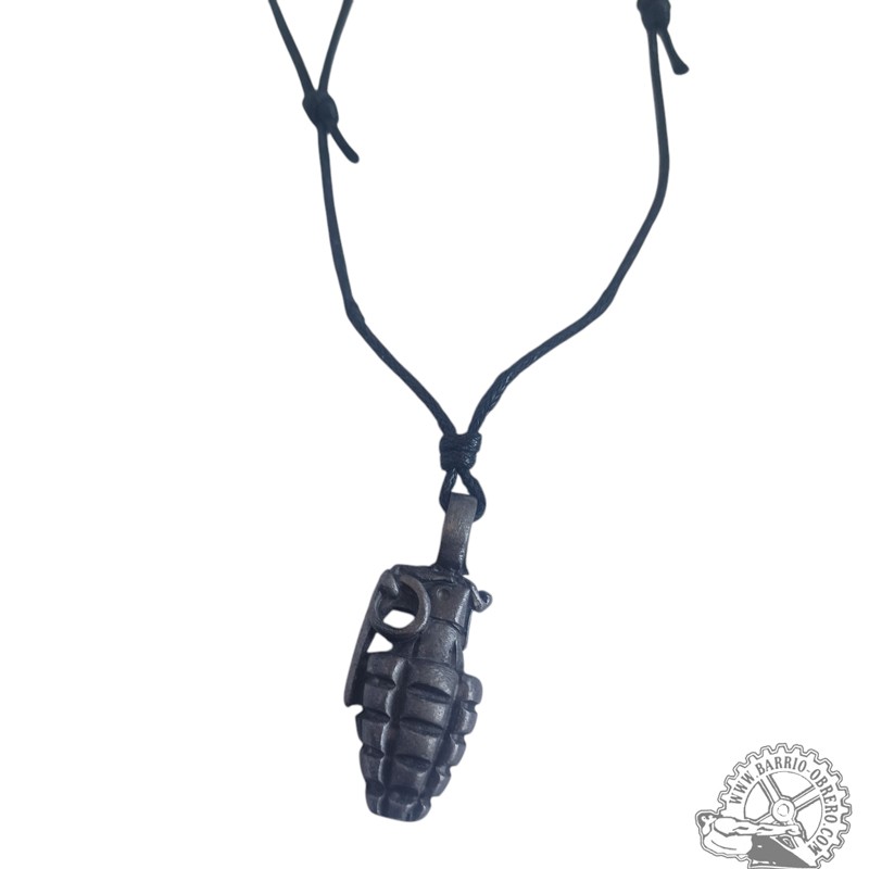 Pomegranate pendant with cord