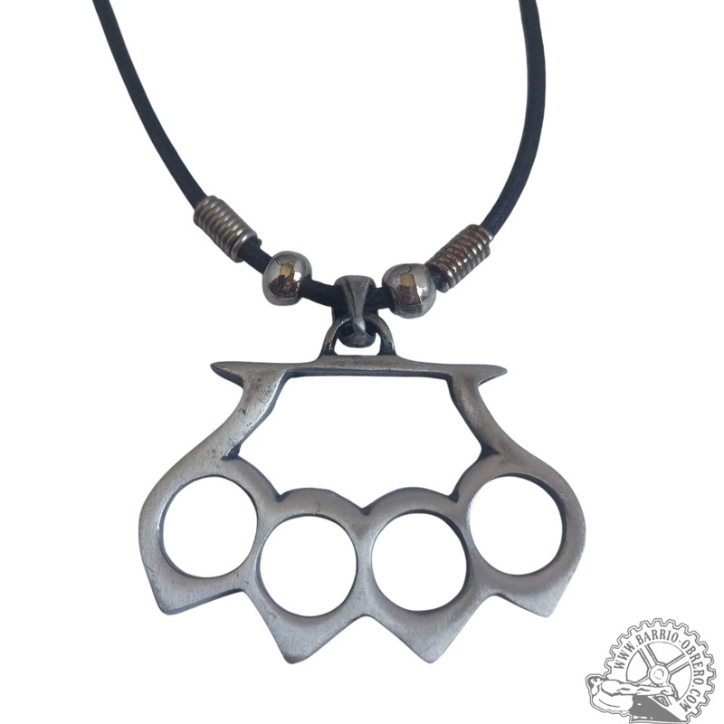 Cuff pendant with cord