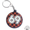 Rubber keychain 69