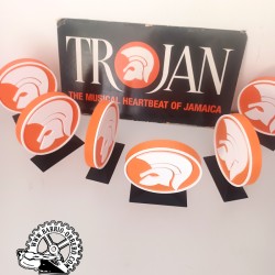 Large decorative figure Trojan helmet