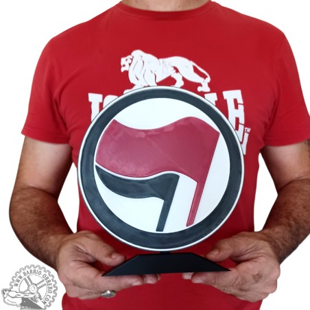 Figura grande decorativa Antifascist Action