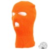Balaclava 3 holes orange