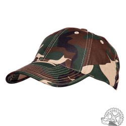 Gorra camuflaje verde