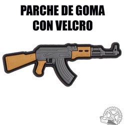 Parche de goma con velcro -...