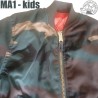 Bomber MA1 camo talla infantil
