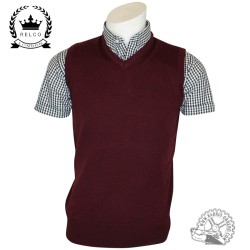Chaleco Relco London burdeos