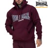 Sudadera con capucha Lonsdale oxblood
