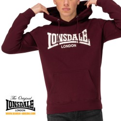 Lonsdale oxblood hoodie