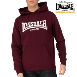 Lonsdale oxblood hoodie