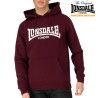 Lonsdale oxblood hoodie