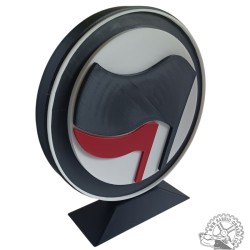 Figura grande decorativa Antifascist Action