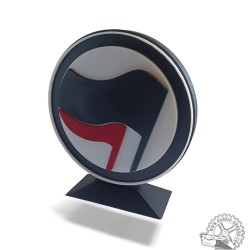 Figura grande decorativa Antifascist Action