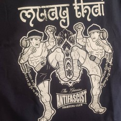 Camiseta Muay Thai antifa