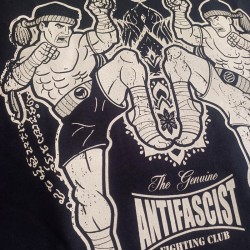 Camiseta Muay Thai antifa