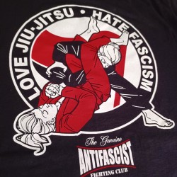 Camiseta Jiu Jitsu antifa