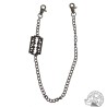 Long chain for wallet blade
