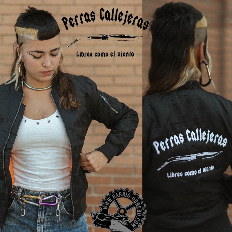 Bomber Perras Callejeras bordada