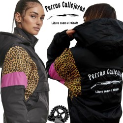 Cazadora Perras Callejeras leopardo