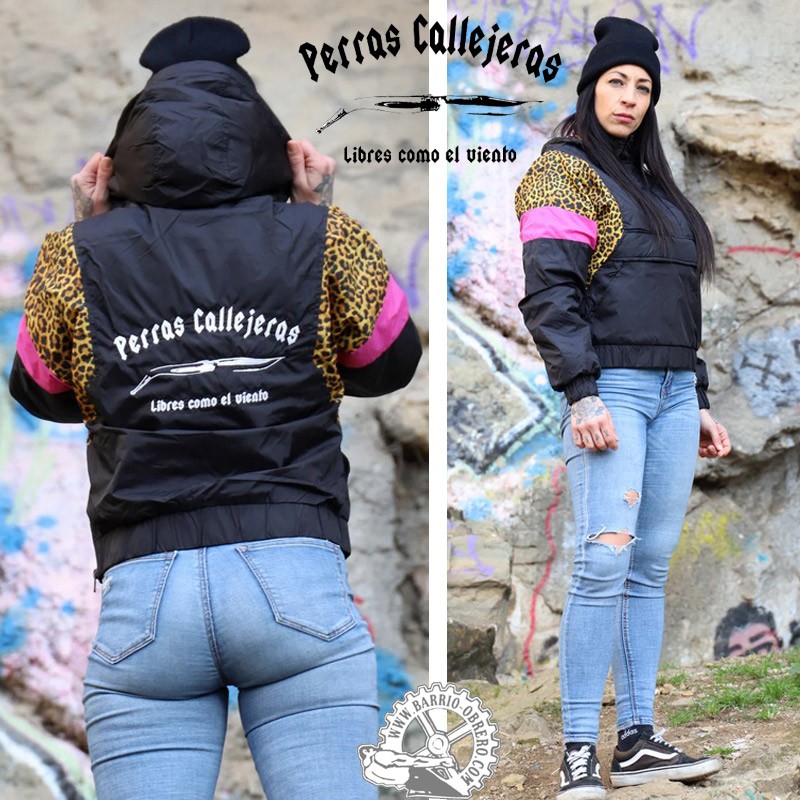 Cazadora Perras Callejeras leopardo