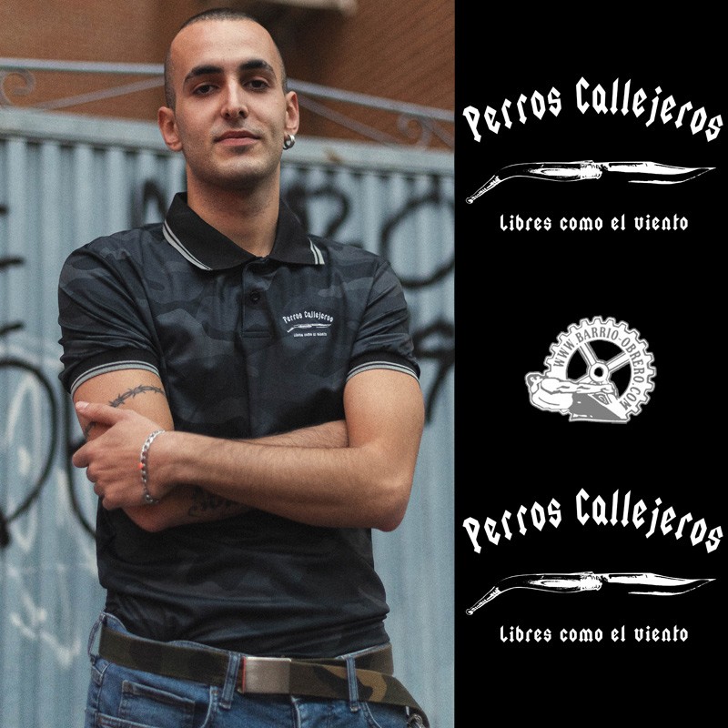 Polo Perros Callejeros bordado