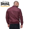 MA1 Lonsdale Bomber Jacket with plaid