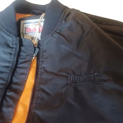 Lonsdale MA1 black bomber jacket