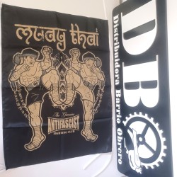Bandera Muay Thai antifascist fighting club