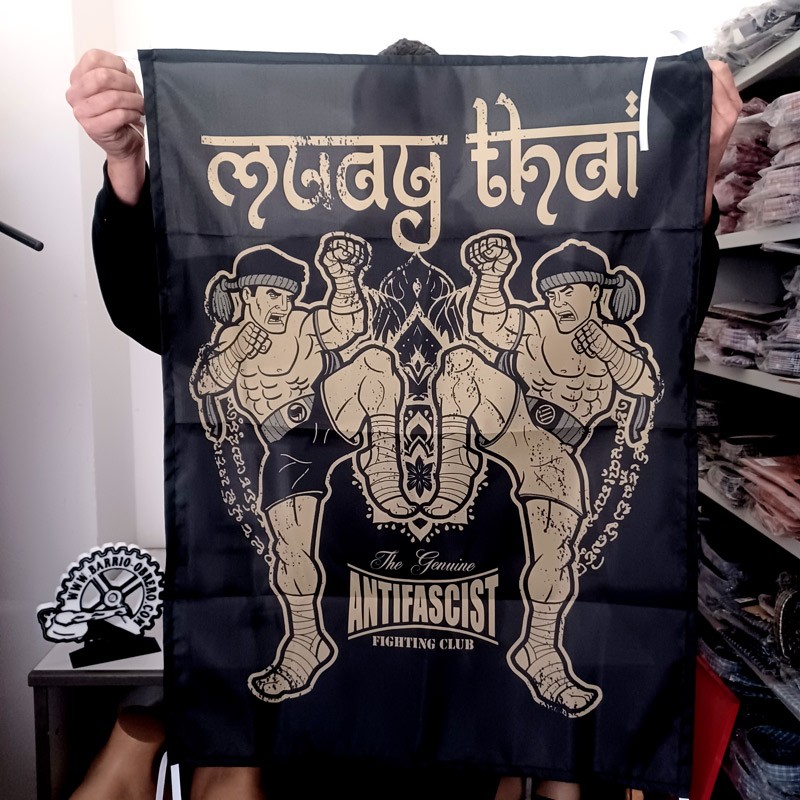 Bandera Muay Thai antifascist fighting club