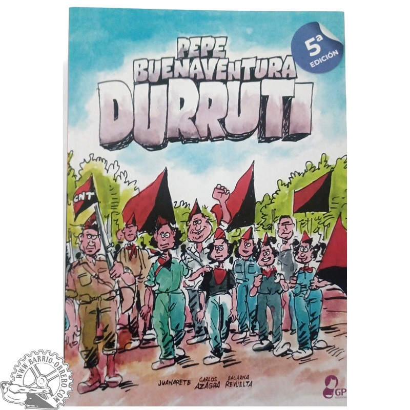 Libro cómic Buenaventura Durruti
