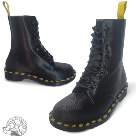 Punk & skin boot decoration figure