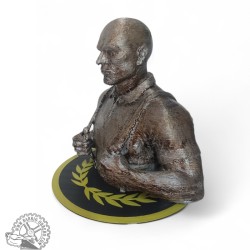 Figura decoración grande Skinhead con tirantes