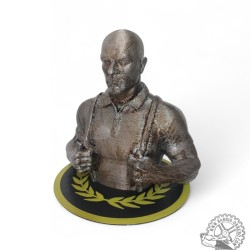 Figura decoración grande Skinhead con tirantes
