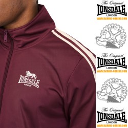Sudadera Training Casual oxblood Lonsdale