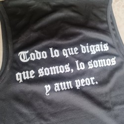 Camiseta tirantes tejido técnico Gamberros