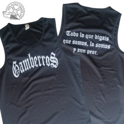 Technical fabric tank top...