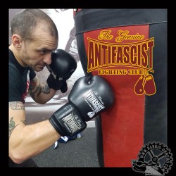 Classic leather gloves - Antifascist Fighting Club