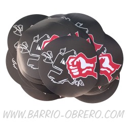 Lot 100 stickers Anti-Nazi...