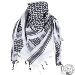 Pañuelo palestino blanquinegro